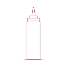 Objects Spice Condiment Containers Ikea Grilltider Squeeze Bottle Silhouette Svg Vector, Free Vectors File